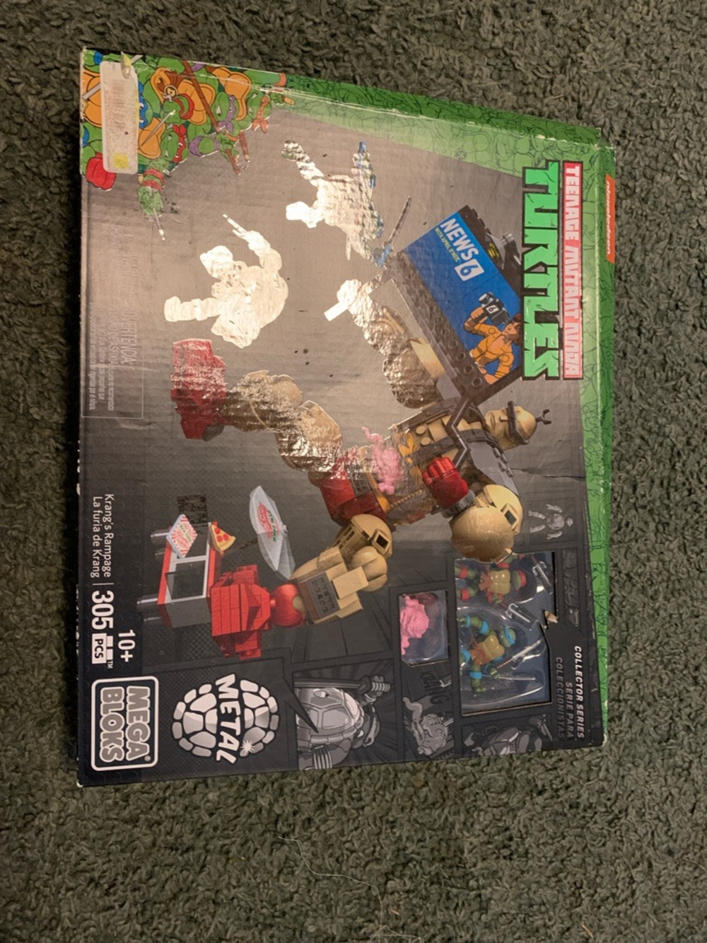 Teenage Mutant Ninja Turtles Metal Bloks Playset - Green/Black